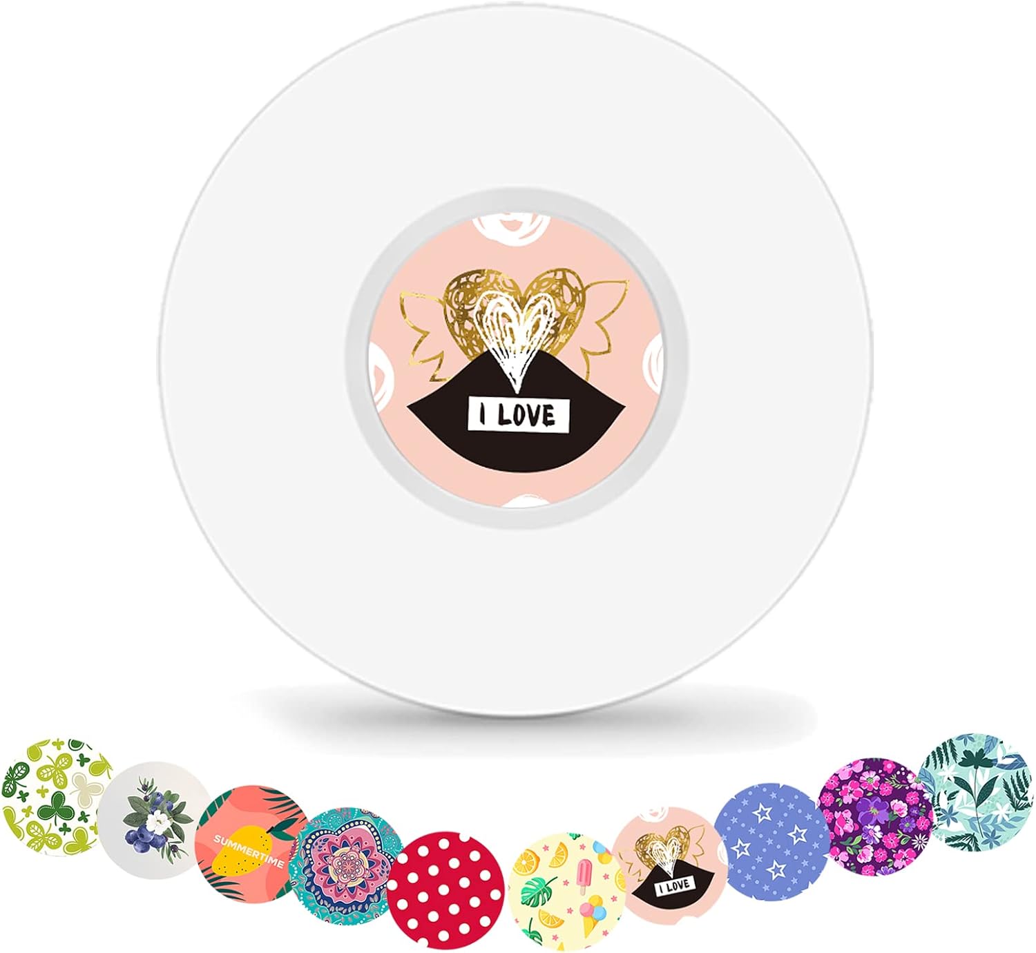 Libre - Juego de 3 cubiertas de sensor y calcomanías de estilo libre para sensor Libre 3, parches adhesivos transparentes hipoalergénicos,