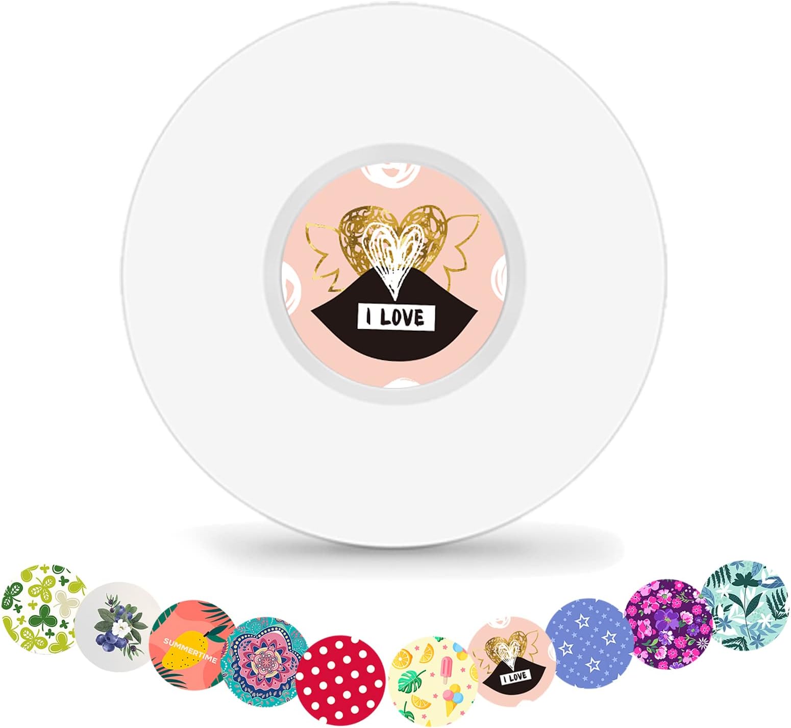 Libre 3 Sensor Covers & Free-Style Stickers Sets for Libre 3 Sensor,Hypoallergenic Transparent Adhesive Patches,Waterproof & Breatheable for 14 Days Sensor Patches,Total 40Pack