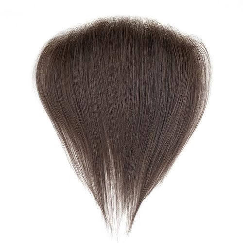 Miniatura 4 de Lordhair Hairpiece frontal tipo tupé de línea capilar para hombre, sistema de cabello 100% europeo en forma de V, sistema de reemplazo de línea