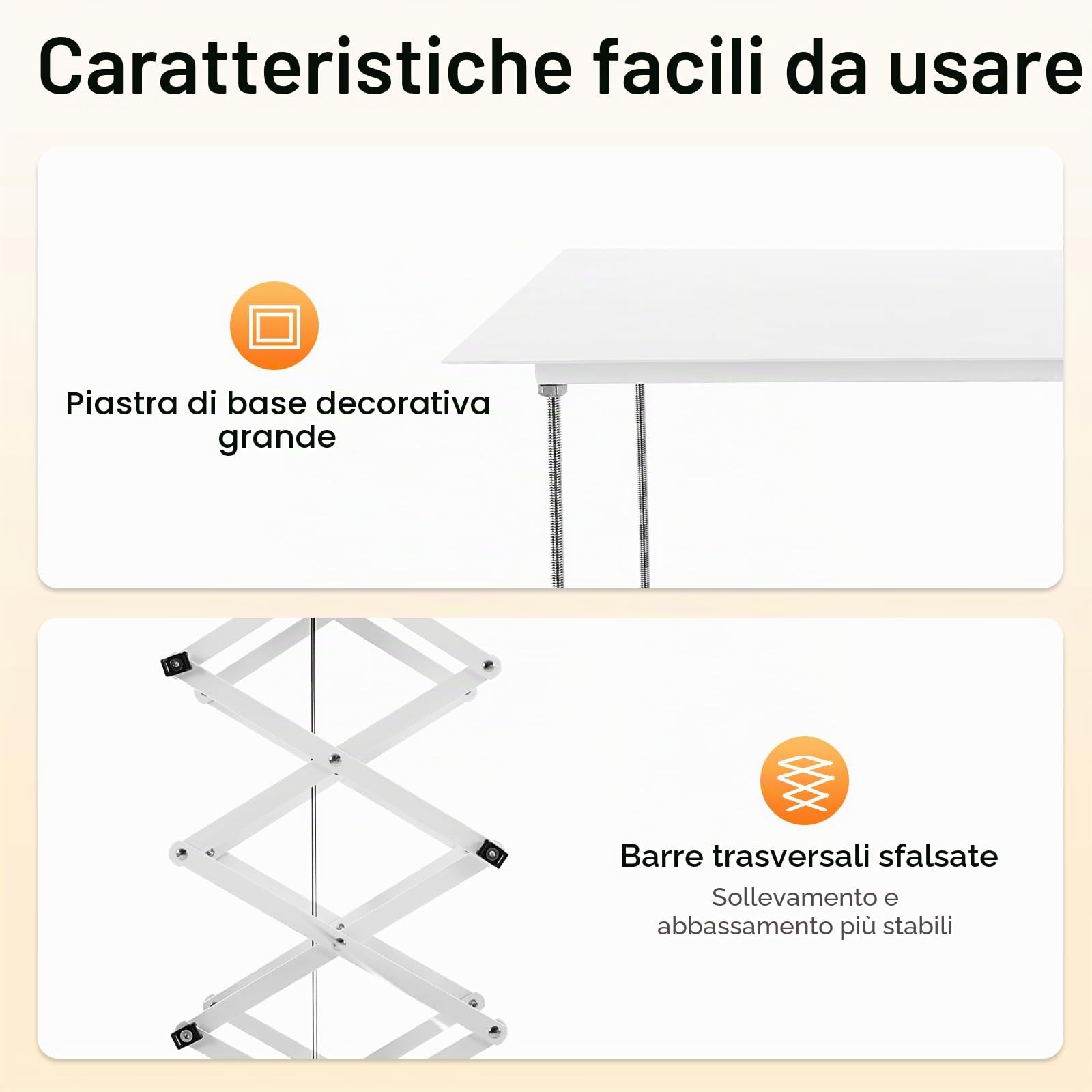 Supporto per Proiettore Motorizzato a Soffitto con Telecomando a Infrarossi - Sollevatore Elettrico a Forbice per Scuola