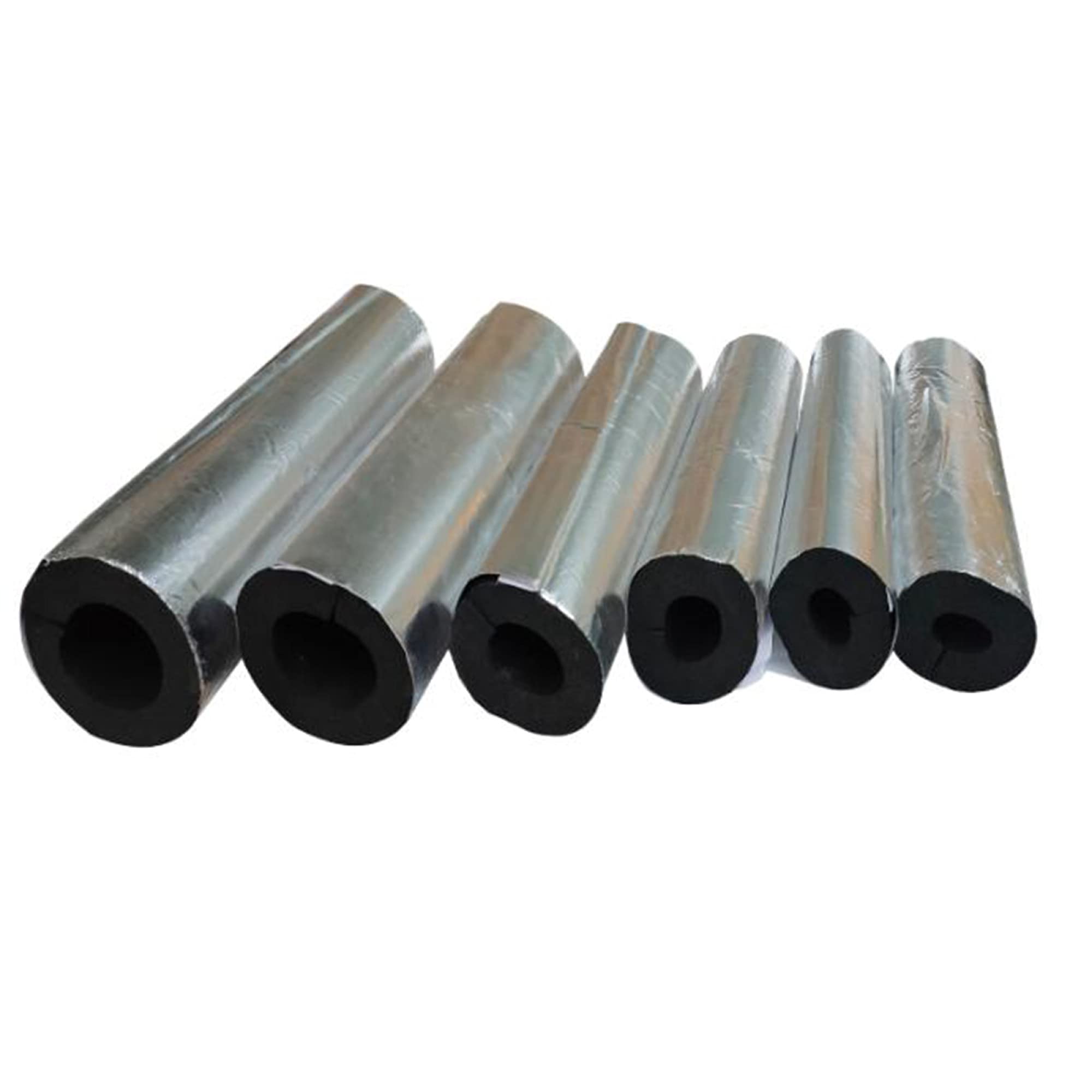 Autoadhesivo Aislamiento De Tubería Largo 98cm Tubo De Aislamiento Utilizado En Exteriores, Baño, Calentador De Agua Solar/Wall thickness 30mm / ID60mm