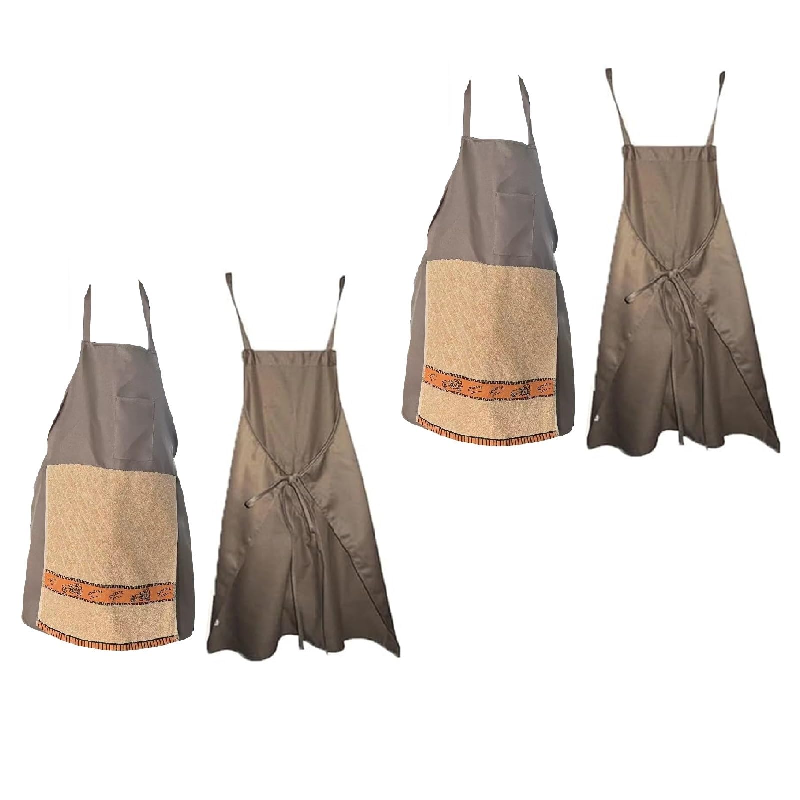 Creative Prank Aprons for Men, Creative Prank Aprons, Apron Novelty Gifts for Men, Head Chef Apron With Hidden Joke, Adjustable Neck Strap,Surprise Hiding In The Pocket Funny Gifts Perfect For BBQ (2)