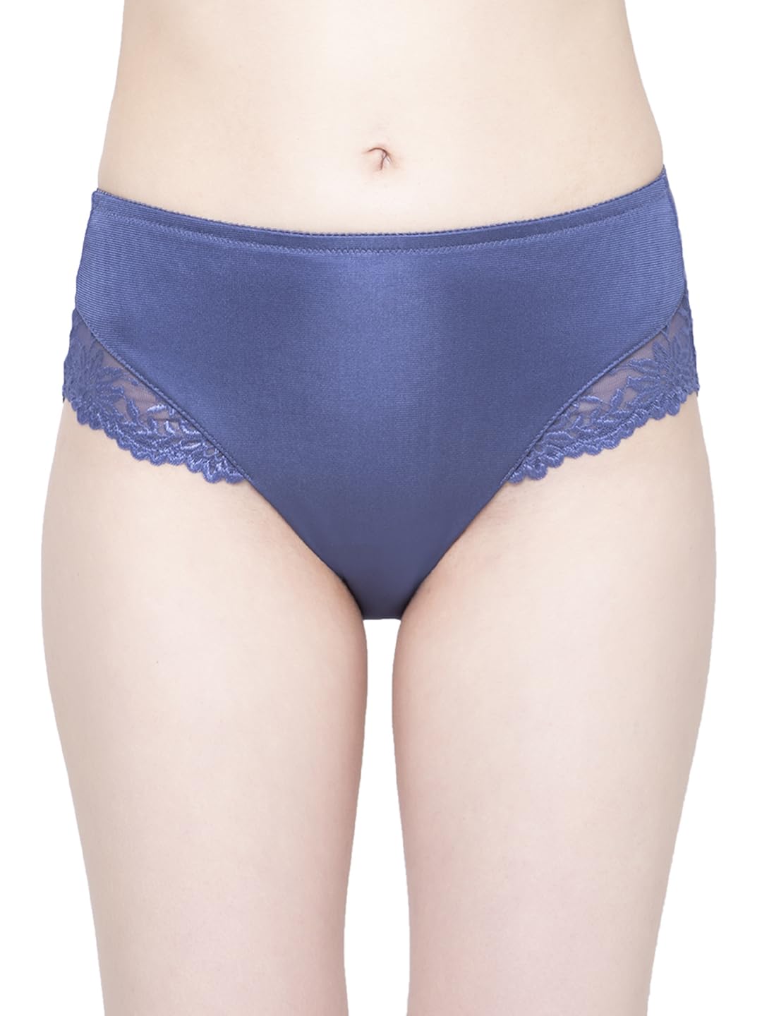 triumph Women's Polyamide Classic Lace Hipster Panties (Pack of 1) (756I535_Navy Blue_S)-picture-28