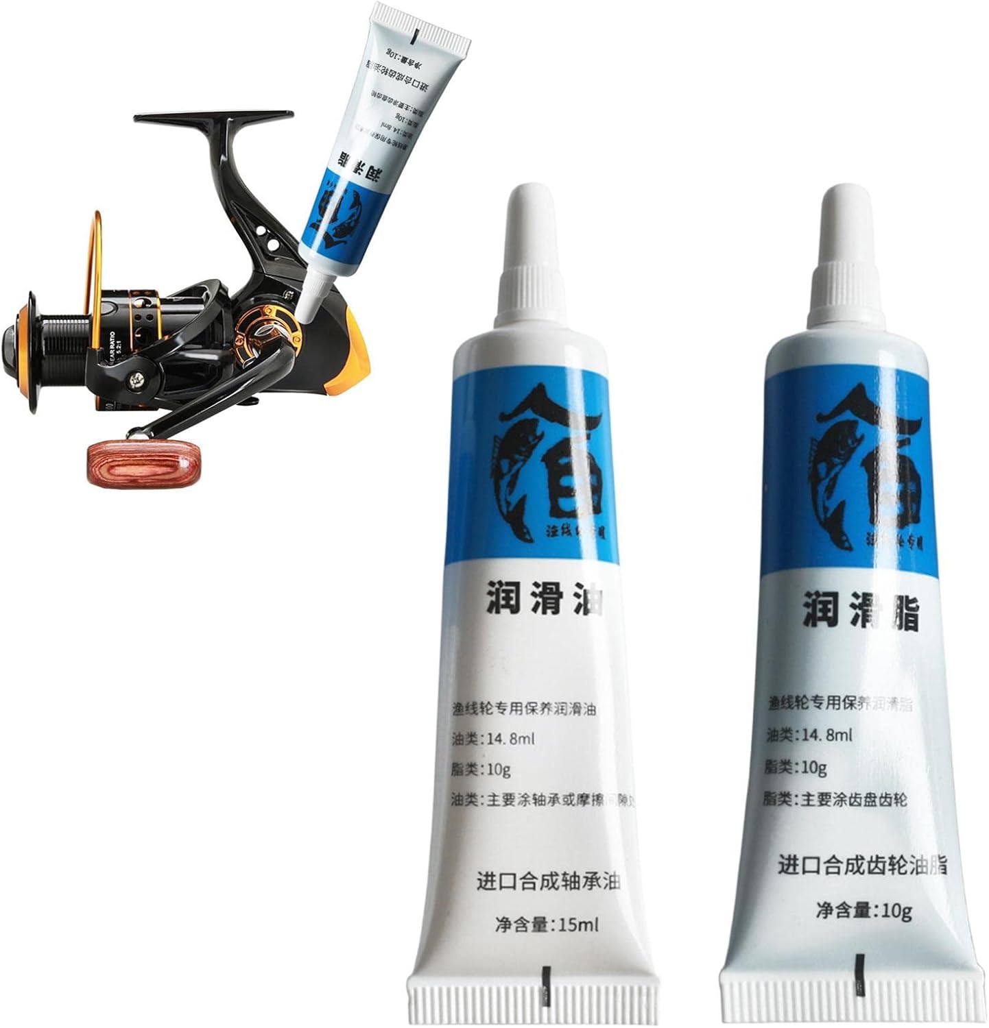 Amazon.co.jp フィッシング リール グリース ポータブル ドロップ ホイール潤滑油 サビに強いベアリング専用メンテナンス