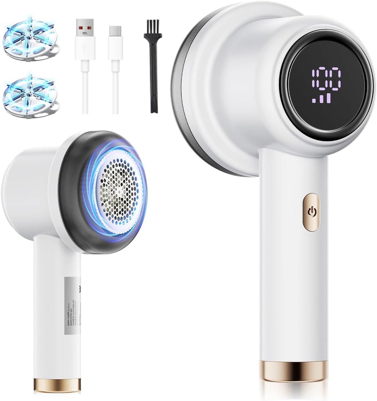 【2025年モデル 毛玉取り】Aletta 毛玉取り 電動 けだまとり 毛玉クリーナー 液晶ディスプレイ付き 3段階のスピード調整