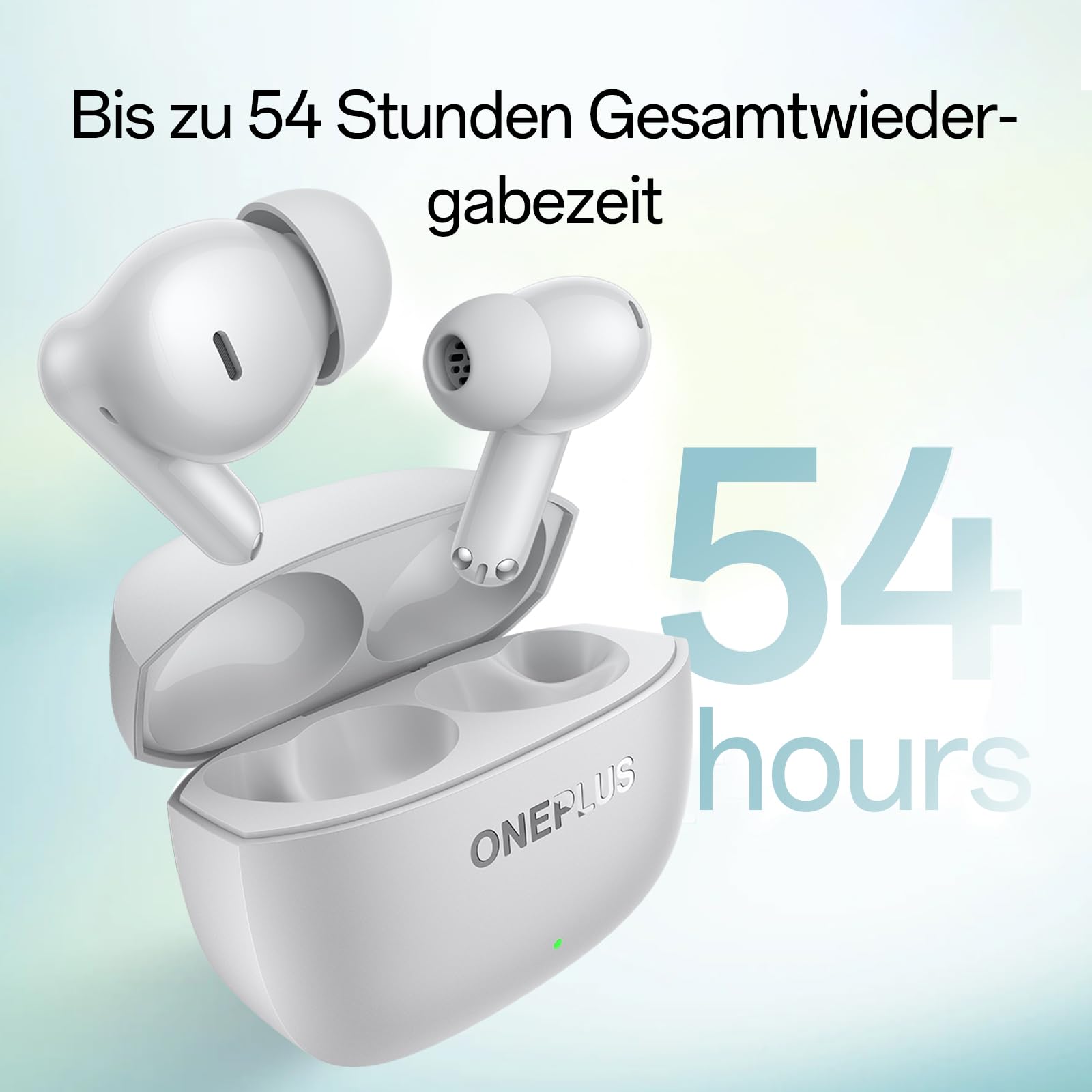 OnePlus Nord Buds 4 Pro Kabellose Bluetooth Kopfhörer, TWS Ohrhörer mit 12mm Dynamic Treiber, LHDC 5.0 Hi-Res Audio, Bluetooth 6.0, 54 Std Spielzeit, IP55 Wasserschutz, Raven Black