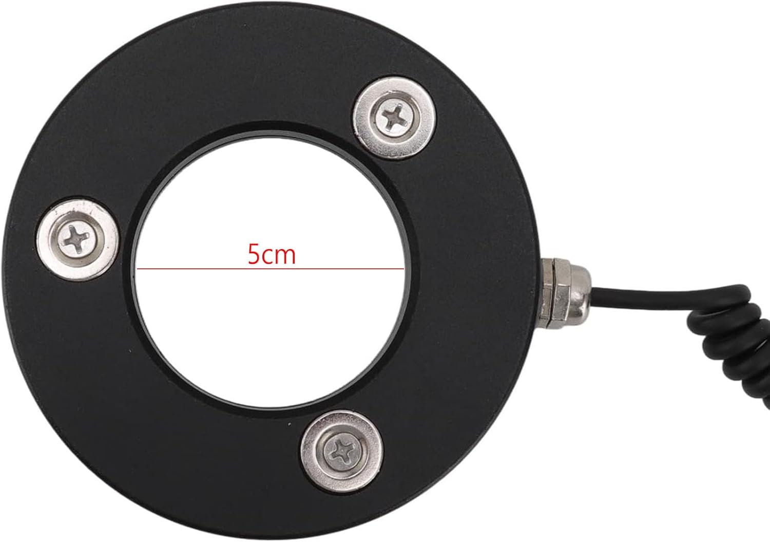 EVTSCAN 10W Ring LED Working Light, Strong Magnetic Adsorption, for Lathe CNC Milling Drill Press and Workbench, AC 110 to 240V with US Plug