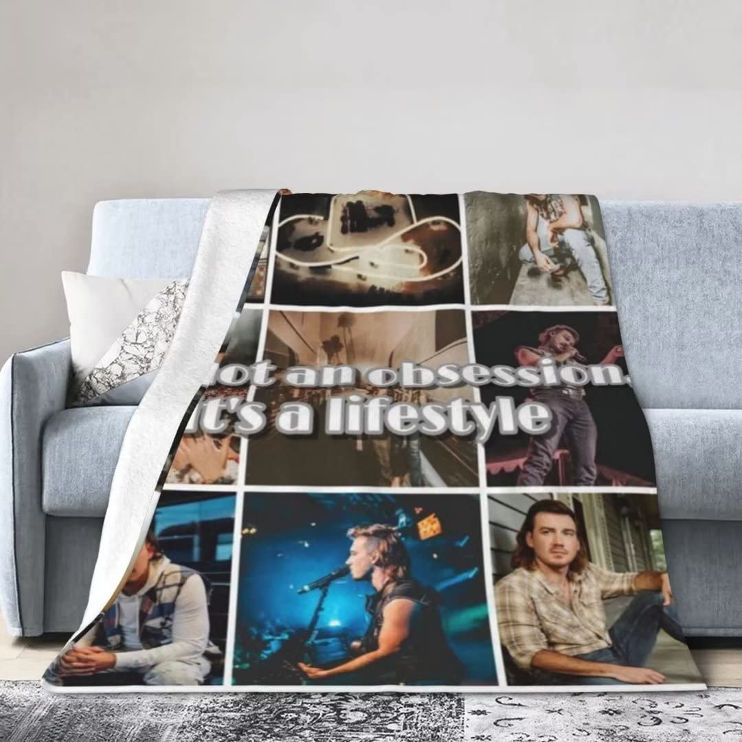 Morgan Wallen Blanket Soft Throw Blanket Morgan Wallen Poster Collage  Flannel Blanket Fleece Super Plush Soft Warm for Napping, Couch Chair,  Living Room Morgan Wallen Merch Girl Fans Gift 60x50 in :