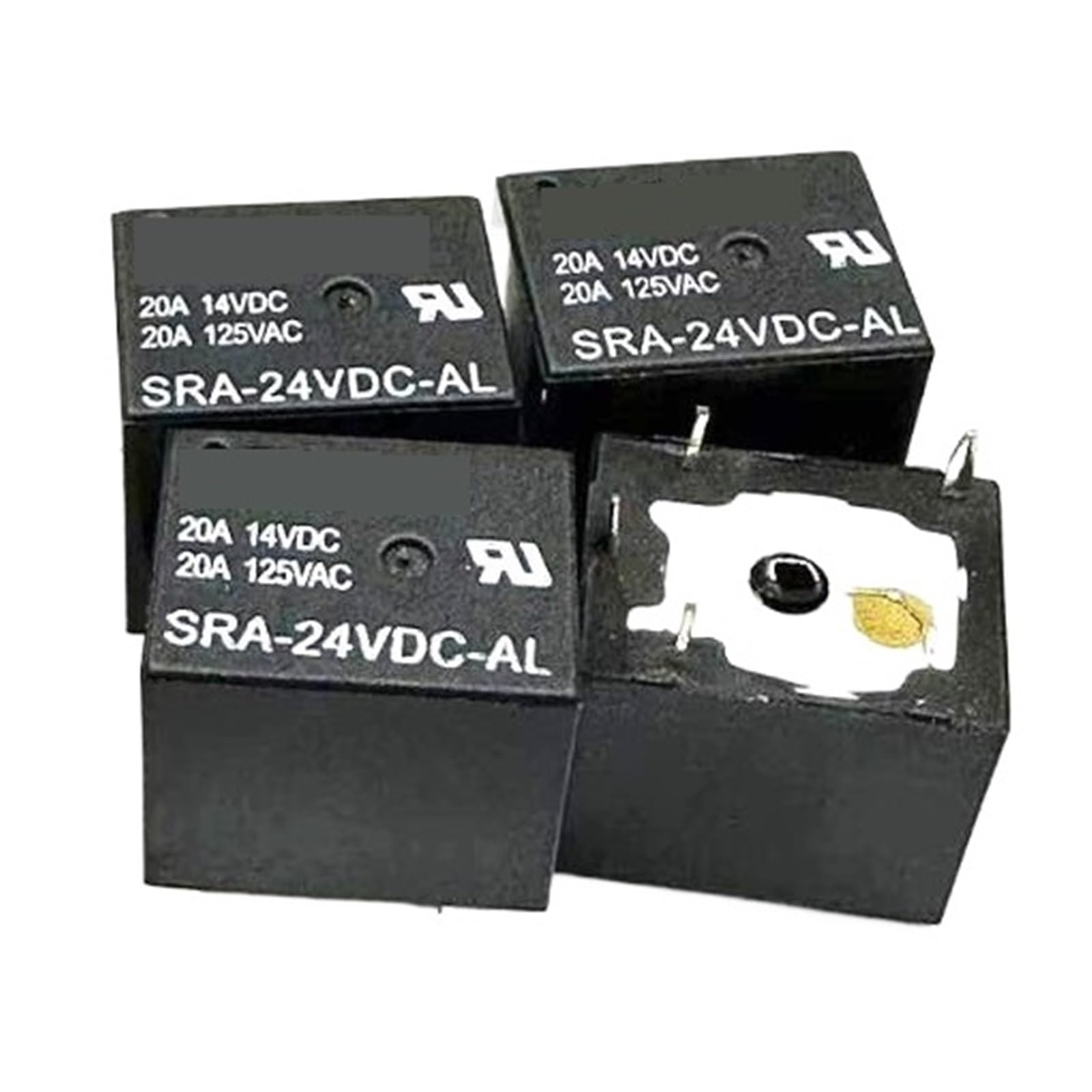 Relais 24V SRA-24VDC-AL pour réparation de cartes électroniques et domotique