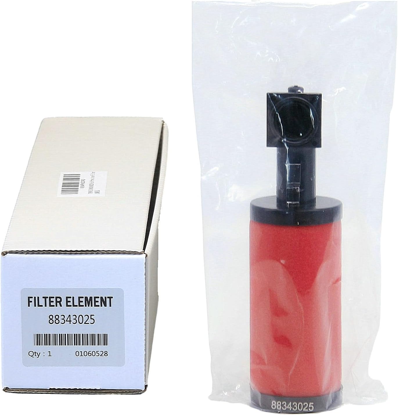 88343025 Precision Filter Element Pipeline In-Line Filter Compatible With HE64 High Efficiency Legacy 2000 Ingersoll Rand 2000 series Air Compressor Maintenance (Pack of 1)