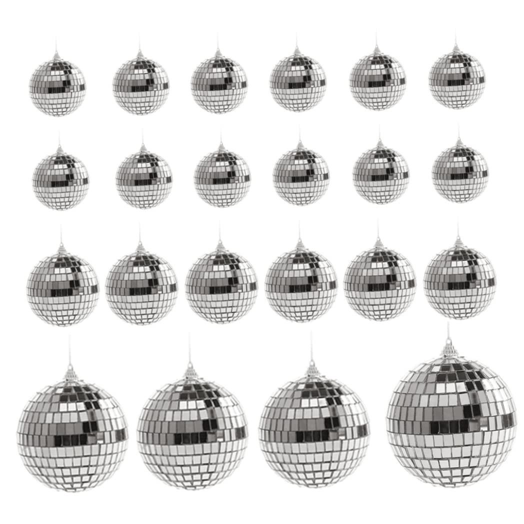 Boule disco en verre pour transformer facilement votre salon en salle de fête