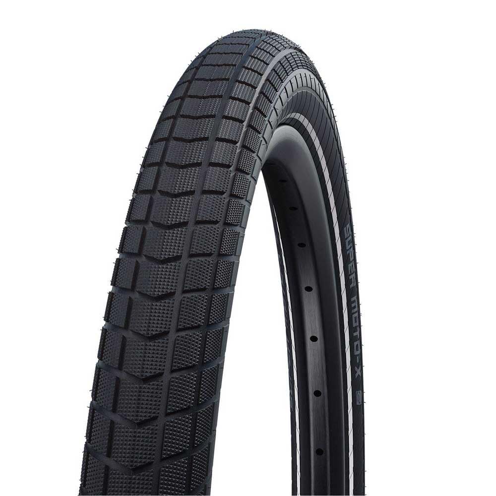 Schwalbe Super Moto-X Addix Green Double Defense GreenGuard 26 x 2.40 Rigid Urban Tyre 26 x 2.40