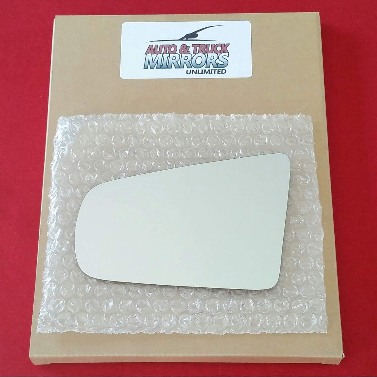 Mirror Glass Replacement + Adhesive Pads for 1992-2002 Cadillac Eldorado Driver Side (1993 1994 1995 1996 1997 1998 1999 2000 2001 92 93 94 95 96 97 98 99 00 01 02)