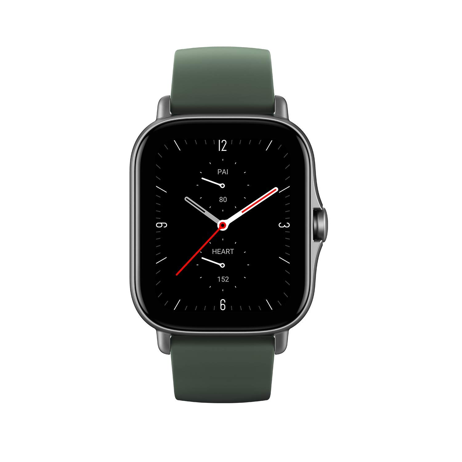 Amazfit Smartwatch GTS 2e GPS 1,65''Aktivitätstracker für Fitness und Gesundheit mit 90 Sportmodi, 14 Tagen Akkulaufzeit, Überwachung von SpO2, Herzfrequenz, Schlaf, Stress für Herren Damen (Grün)