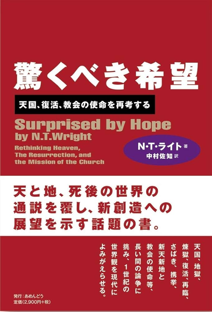 驚くべき希望: 天国、復活、教会の使命を再考する | N.T.ライト, 中村
