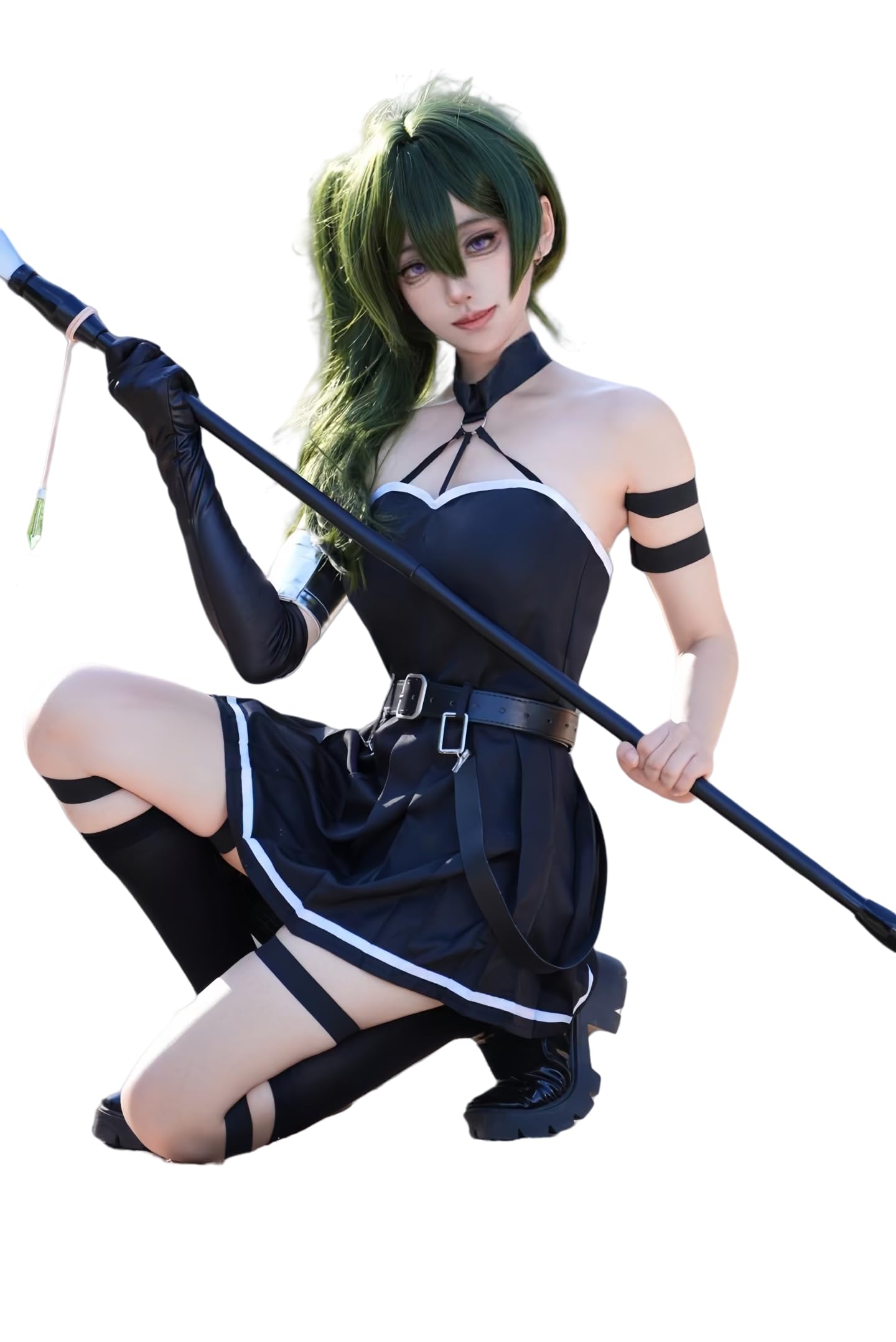 葬送のフリーレン ユーベル コスプレ衣装　武器付き Amazon.co.jp: [M.C かっこいい臣] ユーベルコスプレ衣装 葬送のフリー