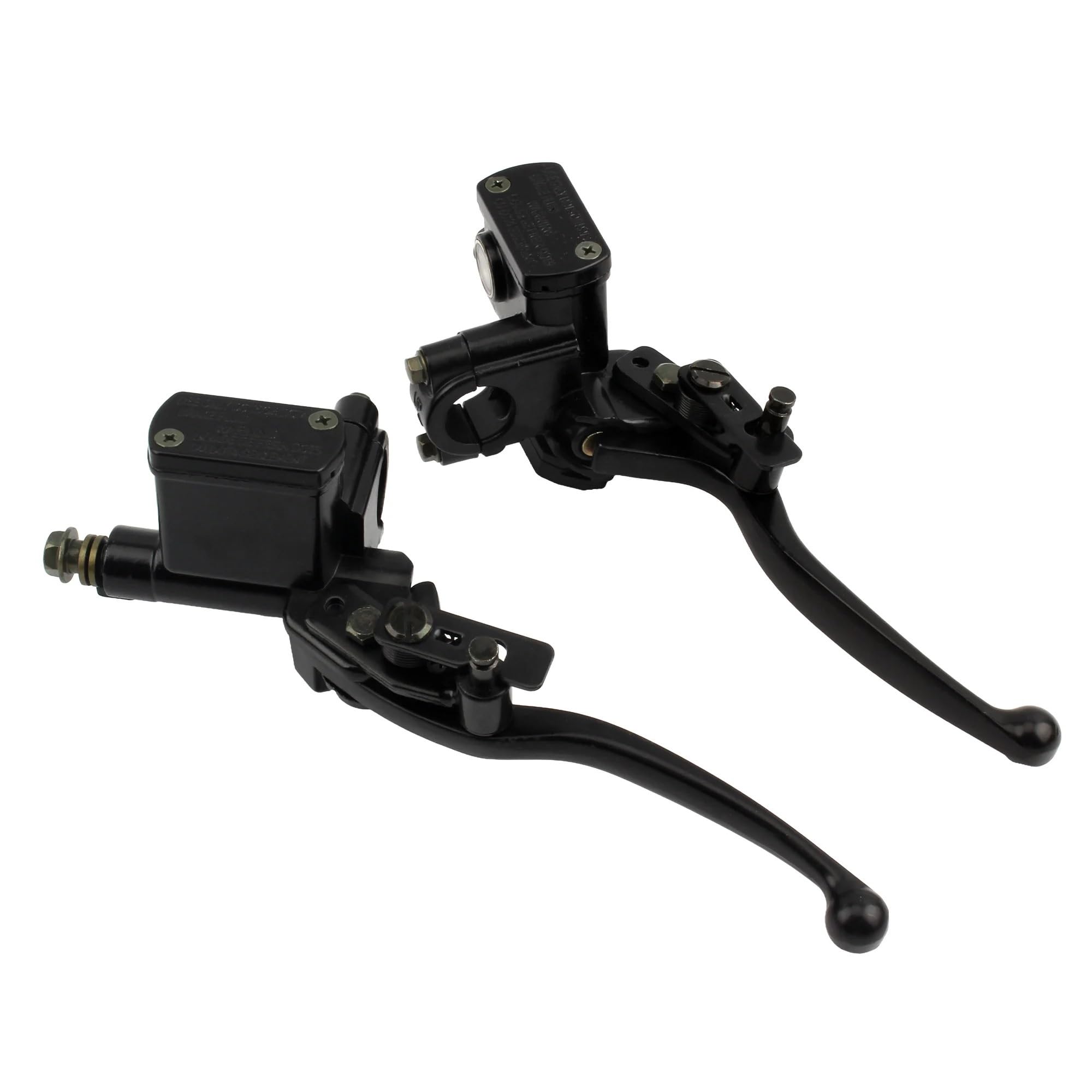 LCCOZMD Universal Motorcycle Brake Master Cylinder for ATV Left Right Clutch Lever Hydraulic 50cc-250cc for Dirtbike Modified(Left and Right)