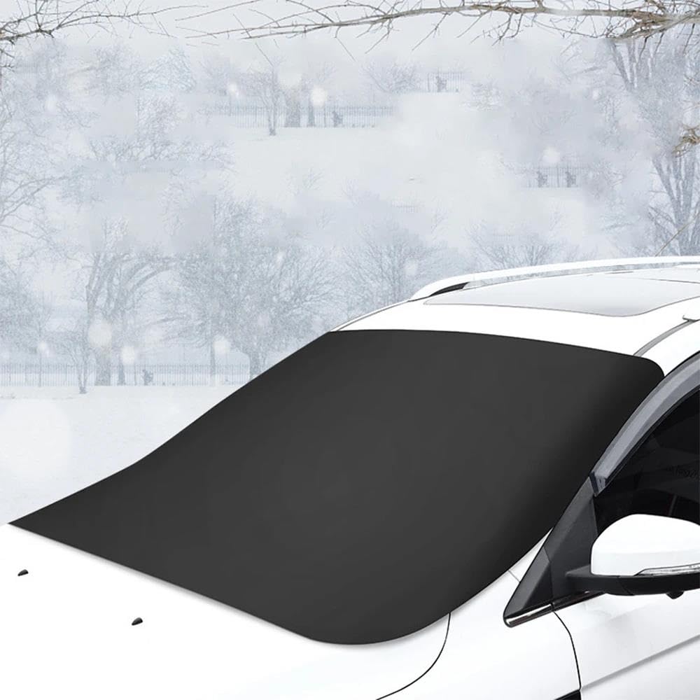 Housse de Protection pour Pare-Brise Bouclier Neige Magnétique Voiture Épais Antigel Et Protection Solaire Pare-Soleil Voiture Protection Pare Brise Hiver