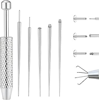 Piercing taper invoergereedschap piercing bal grabber tool kit 14G 16G
