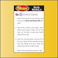 Vista 8 de Shan - Mezcla de Daal Masala (100g) - Paquetes de condimento para curry suave de lentejas