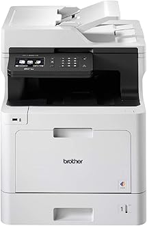 MFC-L8690CDW Colour Laser Printer | Wireless, PC Connected & Network | Print, Copy, Scan, Fax & 2 Sided Printing | A4 | UK Plug