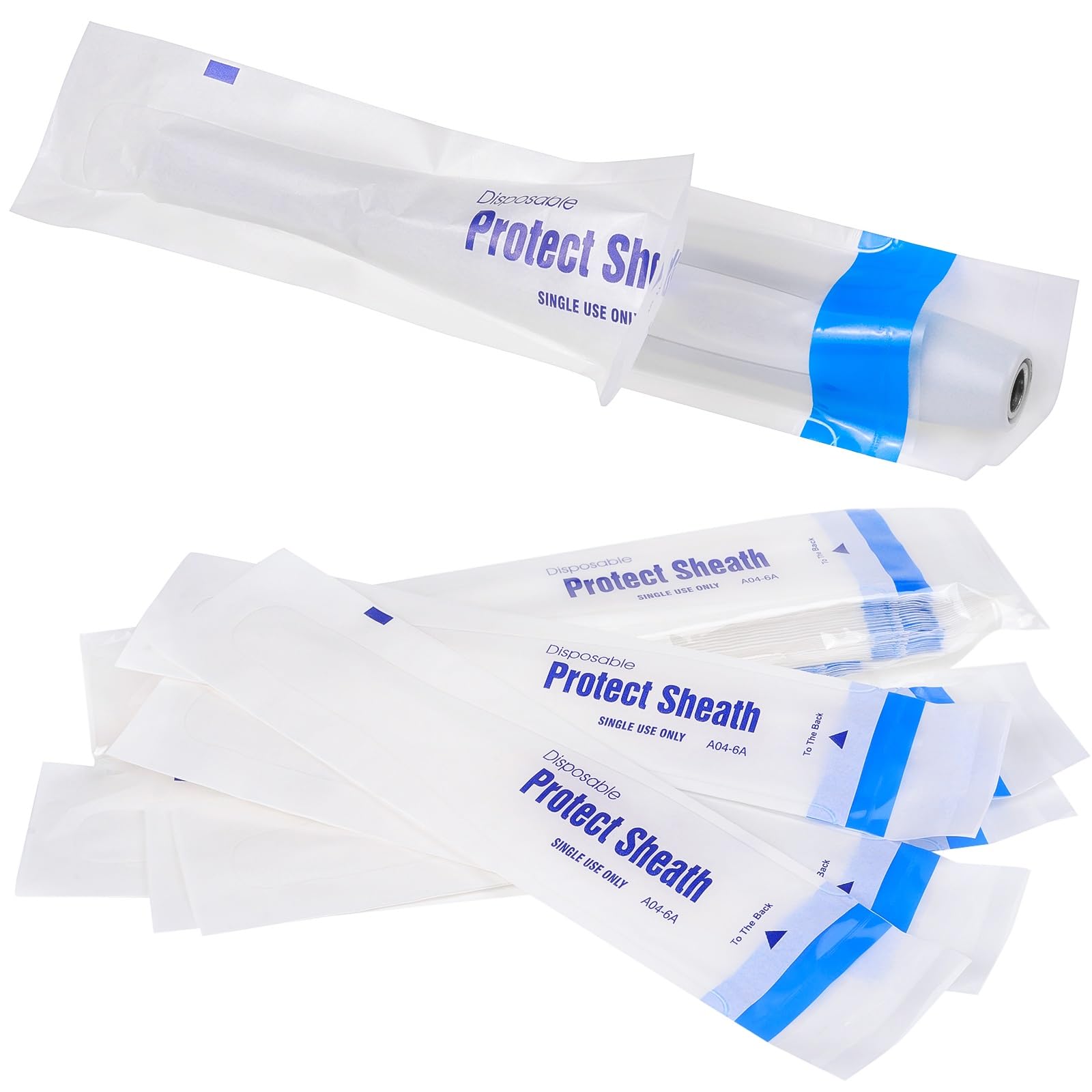 East Dental 500 Pieces Intraoral Camera Sleeve Sheath Cover for 5.0 Mega Pixels 6 LED