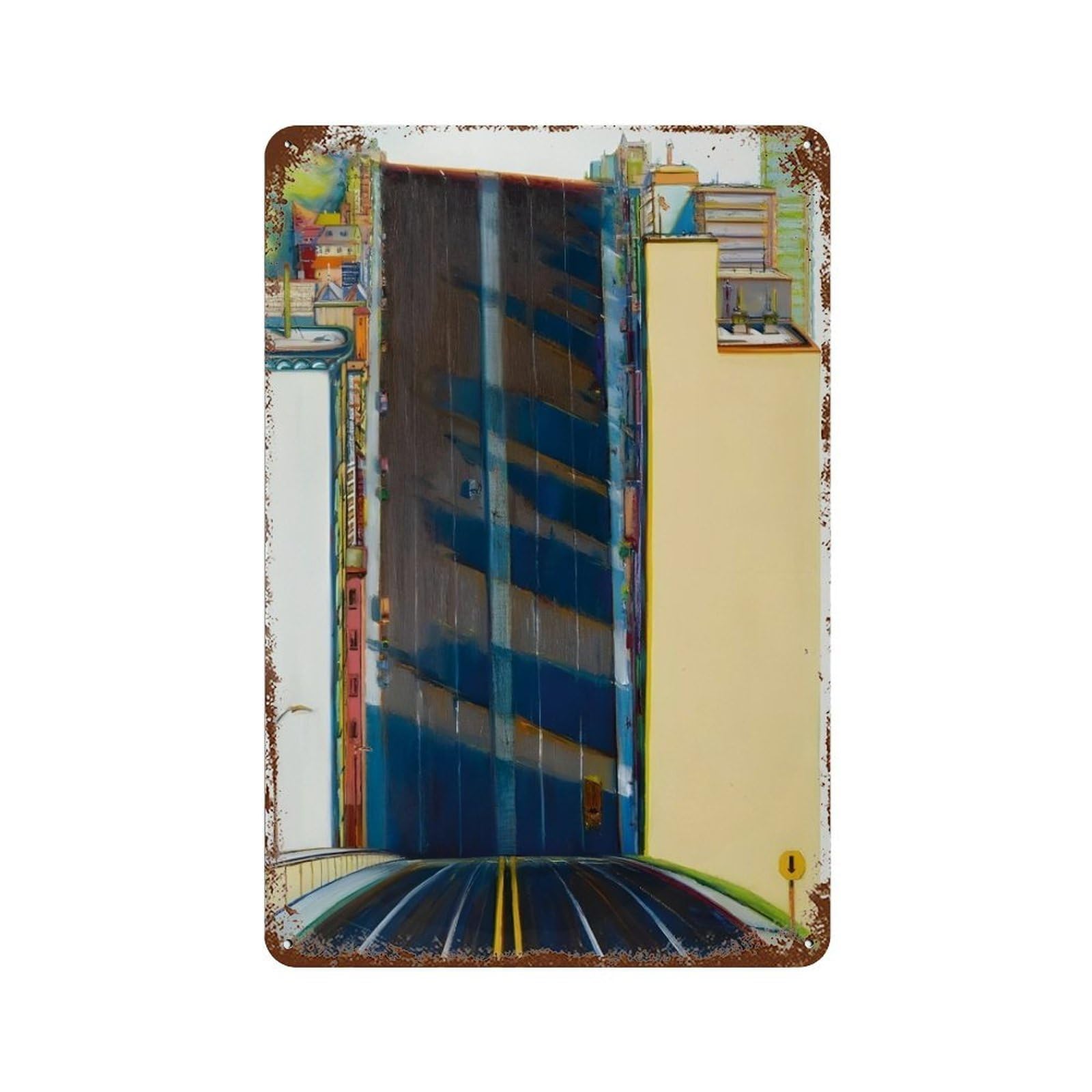 xiaoxiaoshen Wayne Thiebaud Pop (21) Wall Decor Art Metal Tin Poster Modern Home Decor Art Home Bar Shop Decorations Vintage Sign 30x20cm