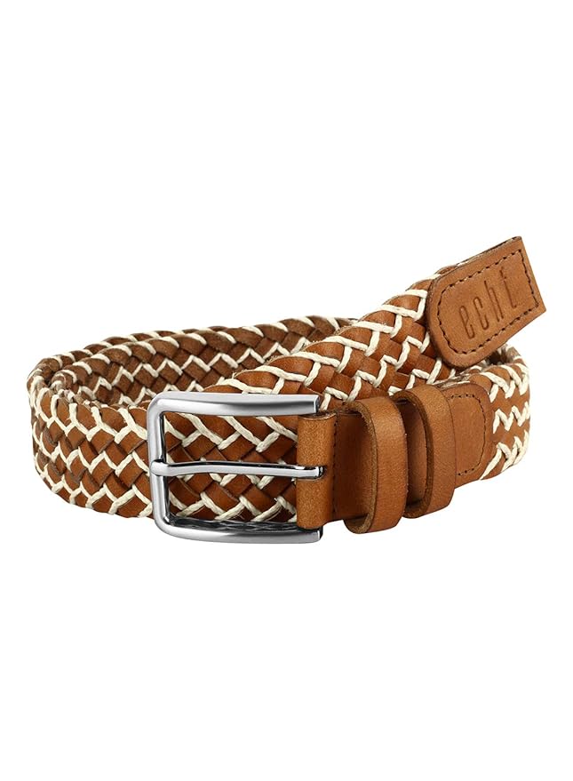 Buy ECHT Genuine Leather Braided casual semiformal Belt for men women