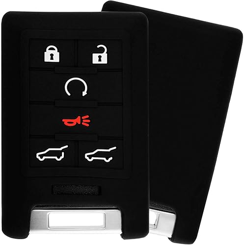 KeyGuardz - Carcasa exterior de goma suave para Cadillac Escalade
