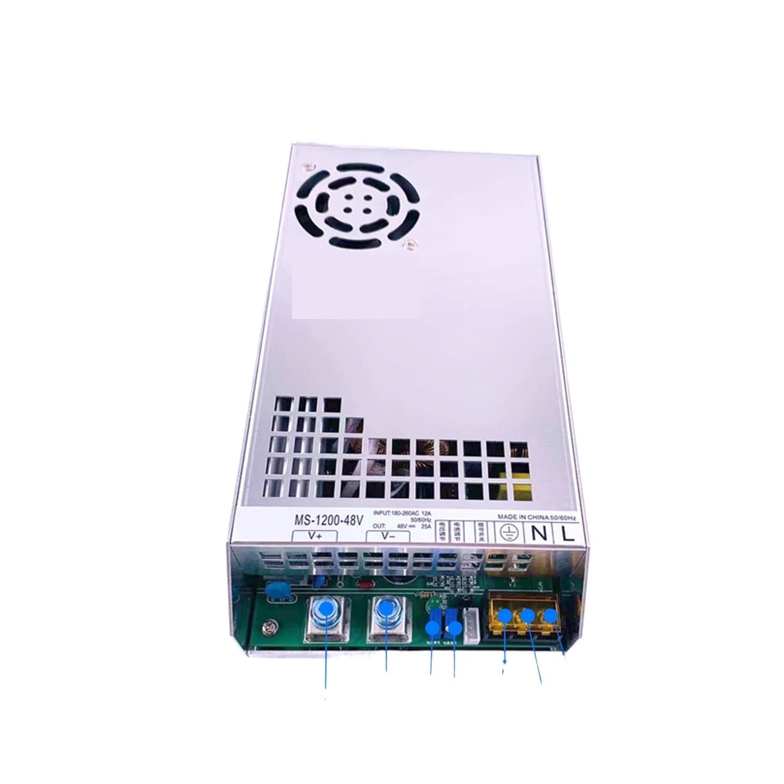 1200W Switching Power Supply Input 110/220 12V 24V 36V 48V 80V 110V 220V