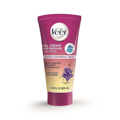Veet Botanic Inspirations - Crema de gel para piernas y cuerpo, 6.78 onzas (paquete de 2)