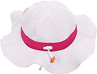 Vista 25 de SimpliKids Sombrero de sol para bebé de ala ancha con protección solar UPF 50+ UV Ray Azul claro #1