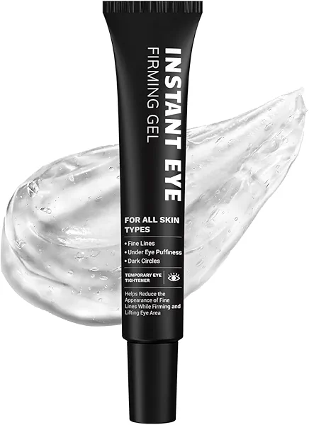 Seyoulala Instant Eye Firming Cream, Temporary Face Tightener Gel, Rapidly Reduces Under-Eye Bags, Dark Circles and Puffiness, Anti Aging Fine Lines, 24H Firming (1 oz, Unscented)