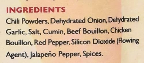 Miniatura 4 de Cin Chili Mezcla de condimentos deliciosamente molestos para cocinar o hornear, paquete de 6