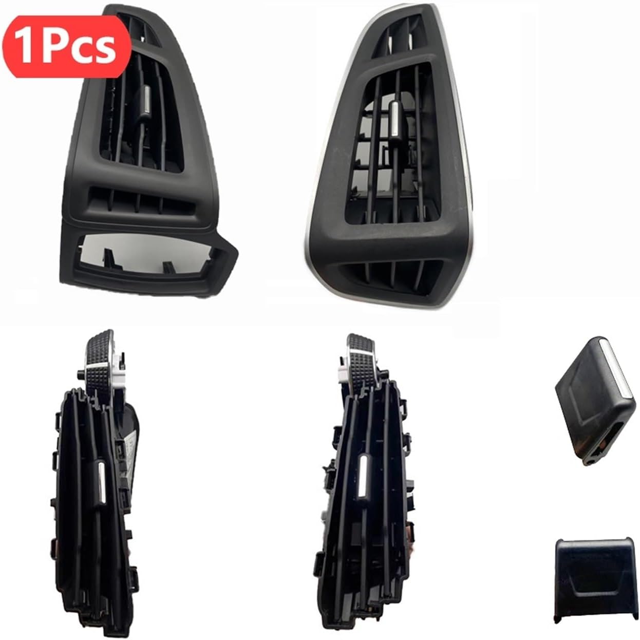 LHD Compatible For Ford Focus 2012 2013 2014 Fresh Air Air Conditioning Outlet Vent Interior Dashboard Decoration Panel Air Vent(Right High)