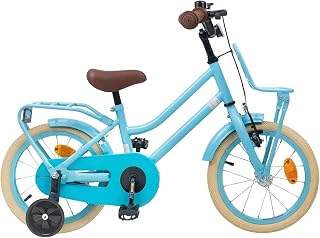 Kinderfahrrad mit Reflektoren, Hellrosa