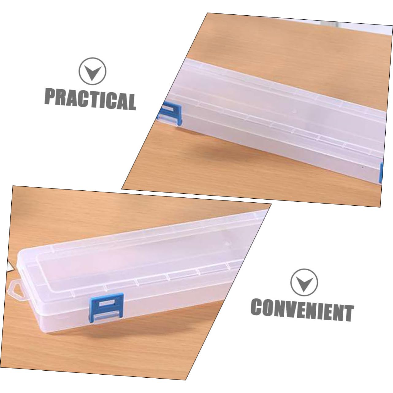 jojofuny 3 Set Porta Pennelli Acquerello Attrezzo Chiaro Piccolo Pittura Contenitore Di Stoccaggio Scatole Di Immagazzinaggio Organizer Per Pennelli Potere Plastica 4 Pezzi*3