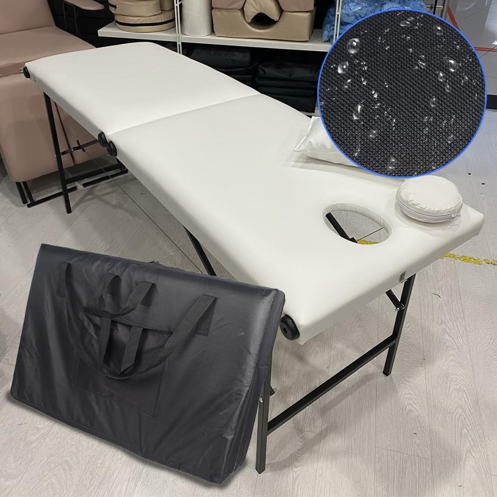 Borsa per il trasporto pieghevole per lettino da massaggio, custodia resistente per tavoli da spa portatili, borsa da massaggio professionale, custodia universale per casa, salone e attrezzature per