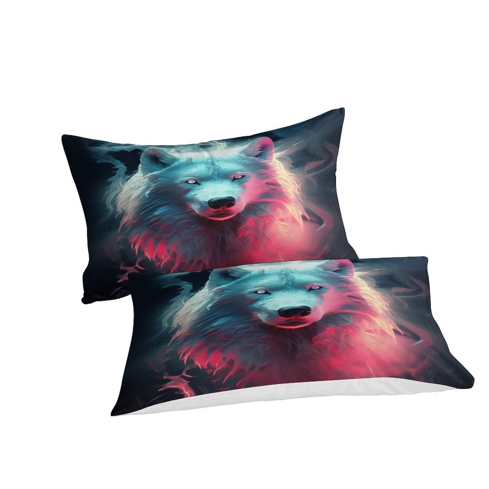 Stampato in 3D Direlupo Copertina Stampata Microfibra Disegnata Set Di Biancheria Da Letto Stile Morbido Con 2 Federe,King（220x240cm）, Per Adolescenti E Adulti