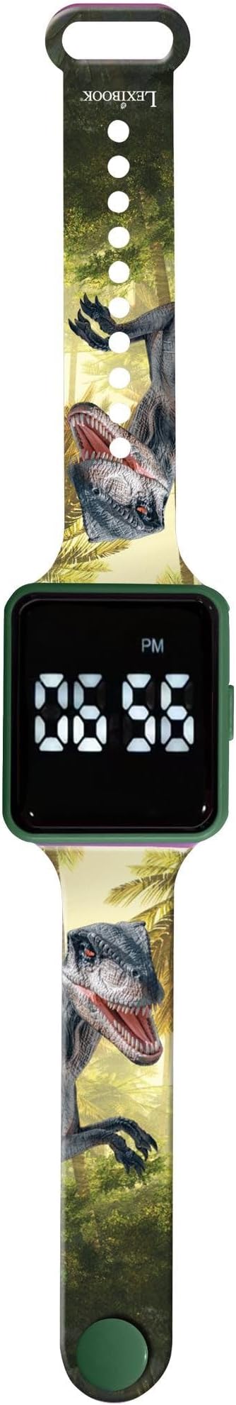 LEXIBOOK, Dinosaur, Digital Watch, 12-Hour or 24-Hour time Display, DMW060DINO