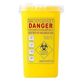 Supvox Kanülenabwurfbehälter 1 Liter