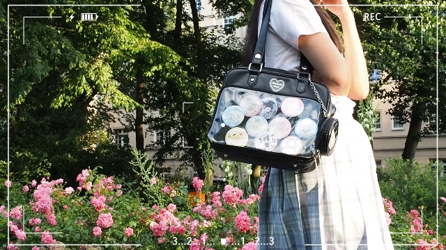 CoolChange Ita Bag Rugzak met transparant kijkvenster en afneembare