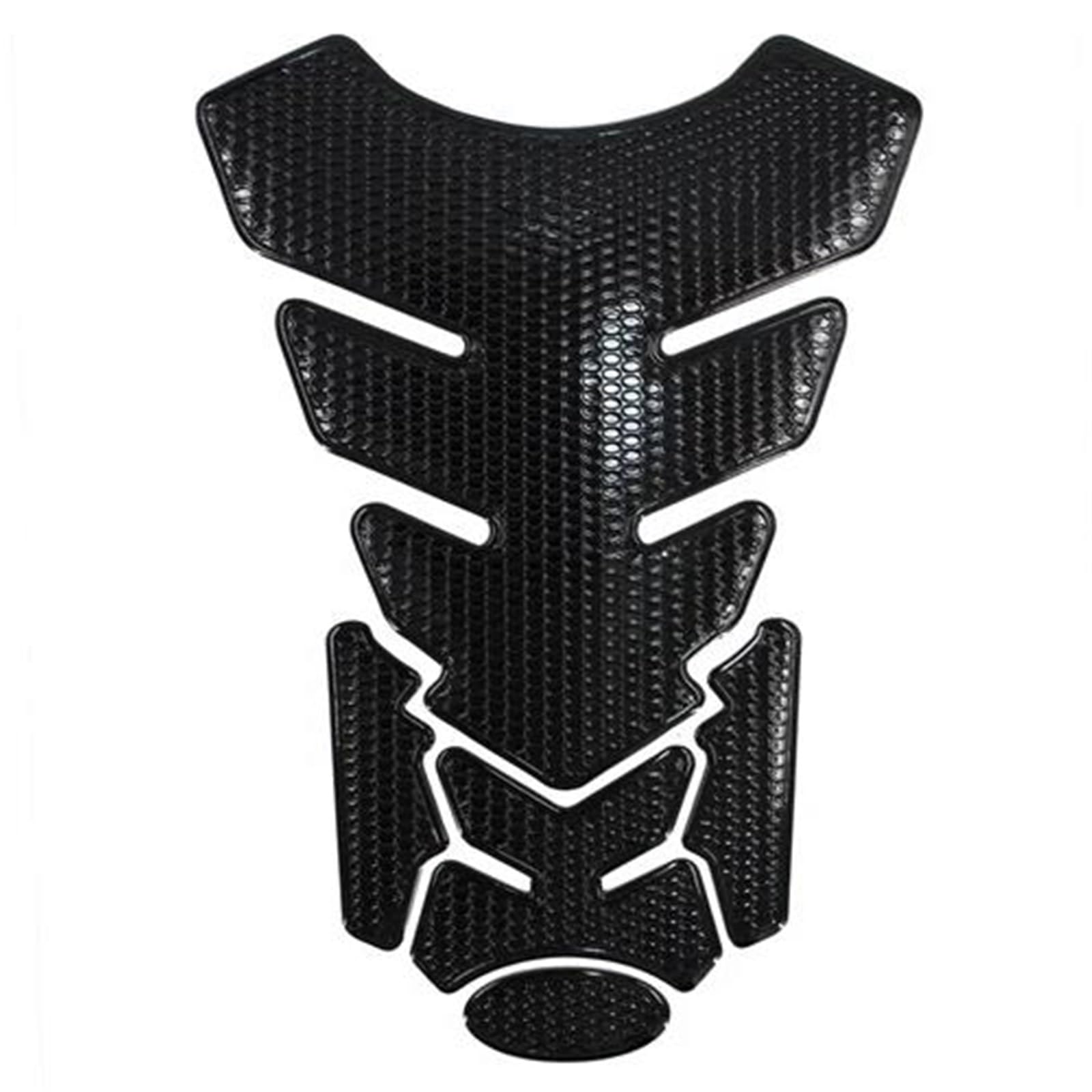 Motorcycle Accessories Tank Pad Protector Decals Gas Fuel Rubber Sticker for Suzuki for Bandit 600(Black)