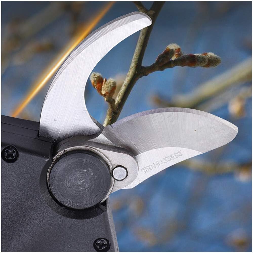 Electric Pruning Shears, Cordless Pruners Powered Tree Branch Pruner, Wireless Scissors Garden Tool, 33Mm Cutting Diameter,Red