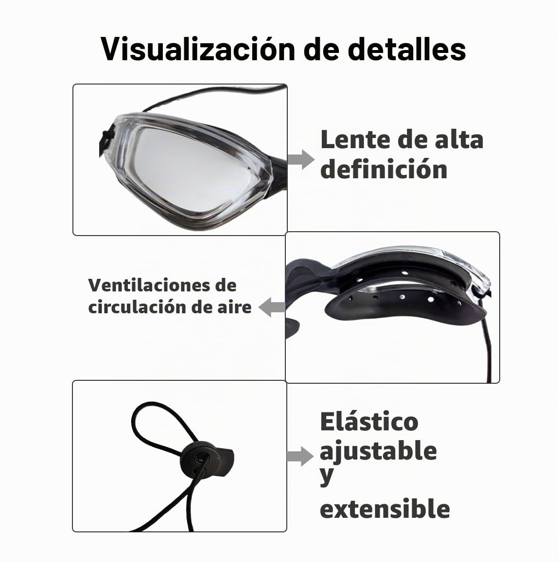Gafas de cámara hidratante para aliviar la sequedad ocular, después de la cirugía y protección ocular, cuidado de ojos 3D, máscara hidratante con orificios de aire