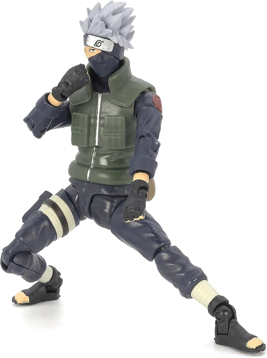 Ultimate Legends - Naruto - Figura de acción Kakashi Hatake de 5" | Naruto Shippuden Figura de acción de 5 pulgadas Ultimate Legends - Kakashi Hatake