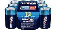 Vista 7 de Rayovac paquete de 24 baterías alcalinas AA, con tapa reutilizable (ALAA-24), 813-12PPF, 12, D, 1, 1