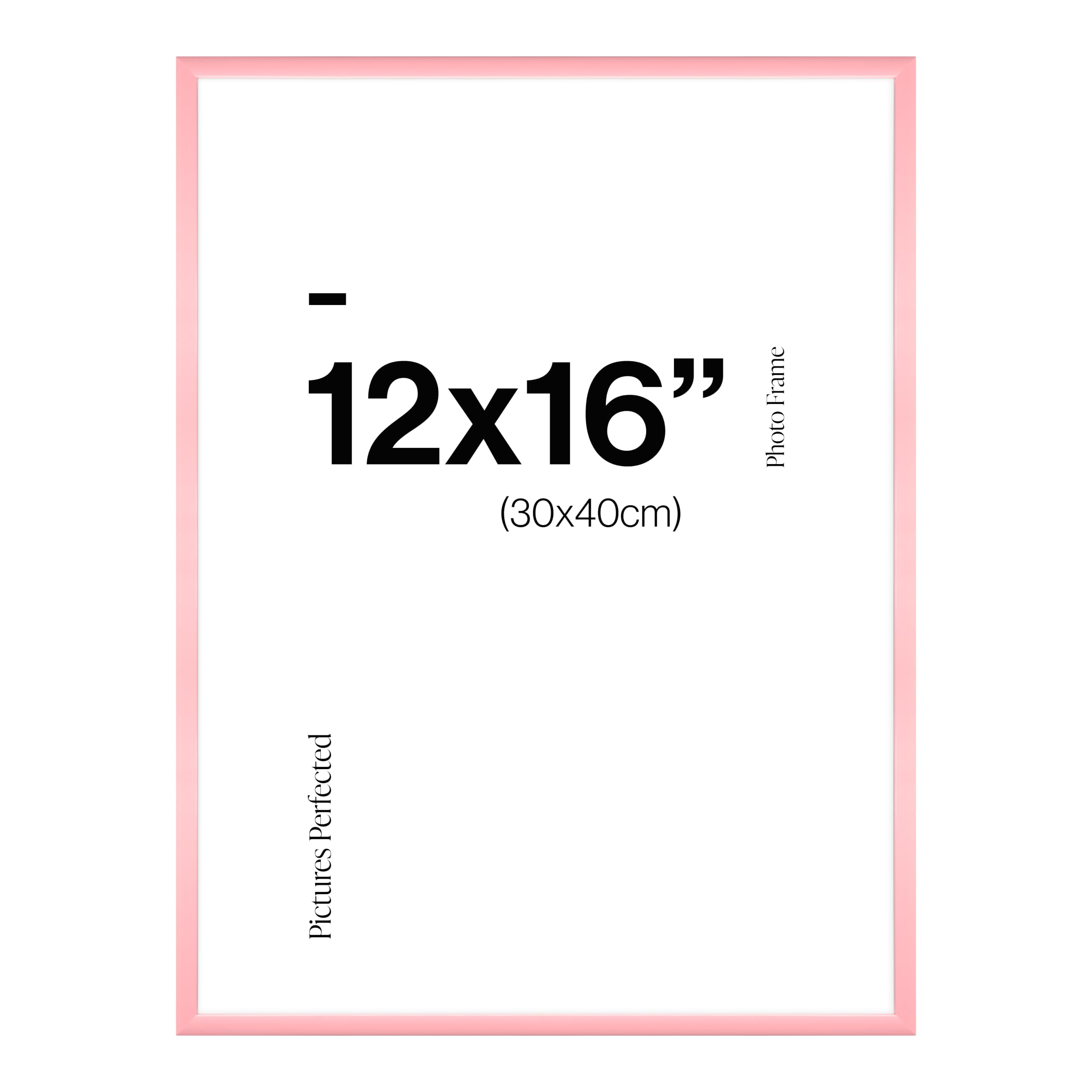 Modern Pink 12x16 Photo Frame for 12x16 (30 x 40cm) Photos or Pictures