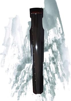 TSTS Chinese Guqin Chinese Guqin Fuxi/ZhongNi HunDun Style Lyre 7 Strings Ancient Zither Chinese Musical Instruments Zither Guqin Color ZhongNi Style