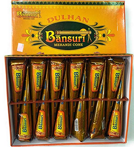 Bansuri Dulhan Mehendi Cone (12 pieces)-image-38